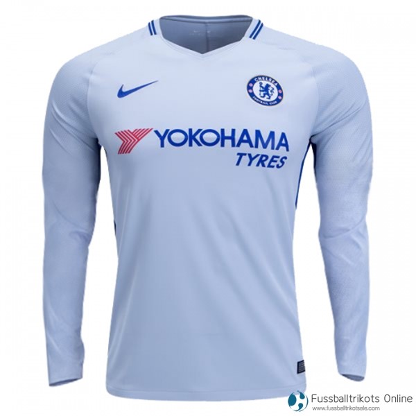 Chelsea Trikot Auswarts ML 2017-18 Fussballtrikots Günstig